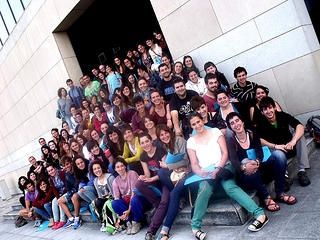 Jóvenes participantes Juventud Vasca Cooperante 2013 en Lakua