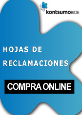 Compra online. Hojas de reclamaciones