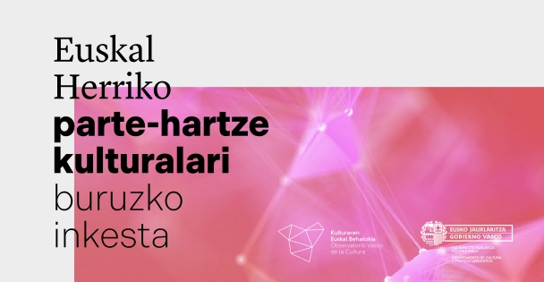 Argitalpenaren azala: Euskal Herriko parte-hartze kulturalari buruzko inkesta