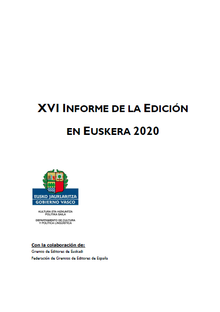Informe edición en euskara 2020