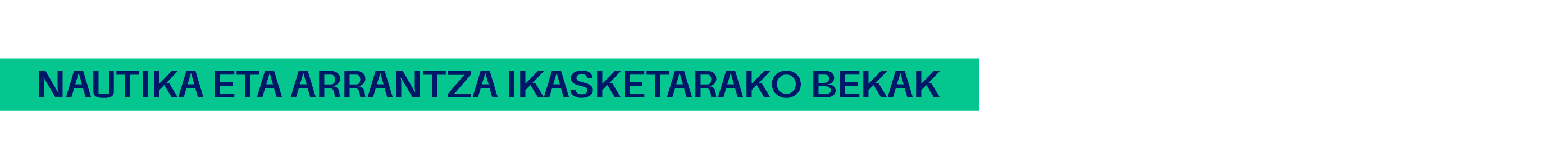 Becas de estudios na&uacute;tico - pesqueros