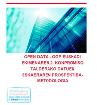 Open Data - OGP Euskadi ekimenaren 2. konpromiso talderako datuen eskaeraren prospektiba-metodologia