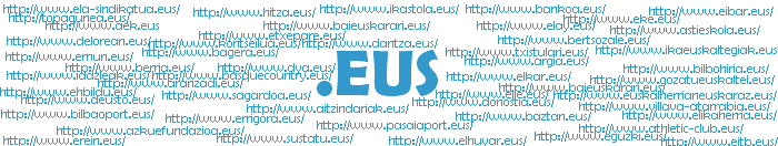 Pioneros dominio .EUS