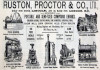 Lurrun-makina eta Ruston galdara, Proctor & Co. Ltd. Ia 200 urte topera.