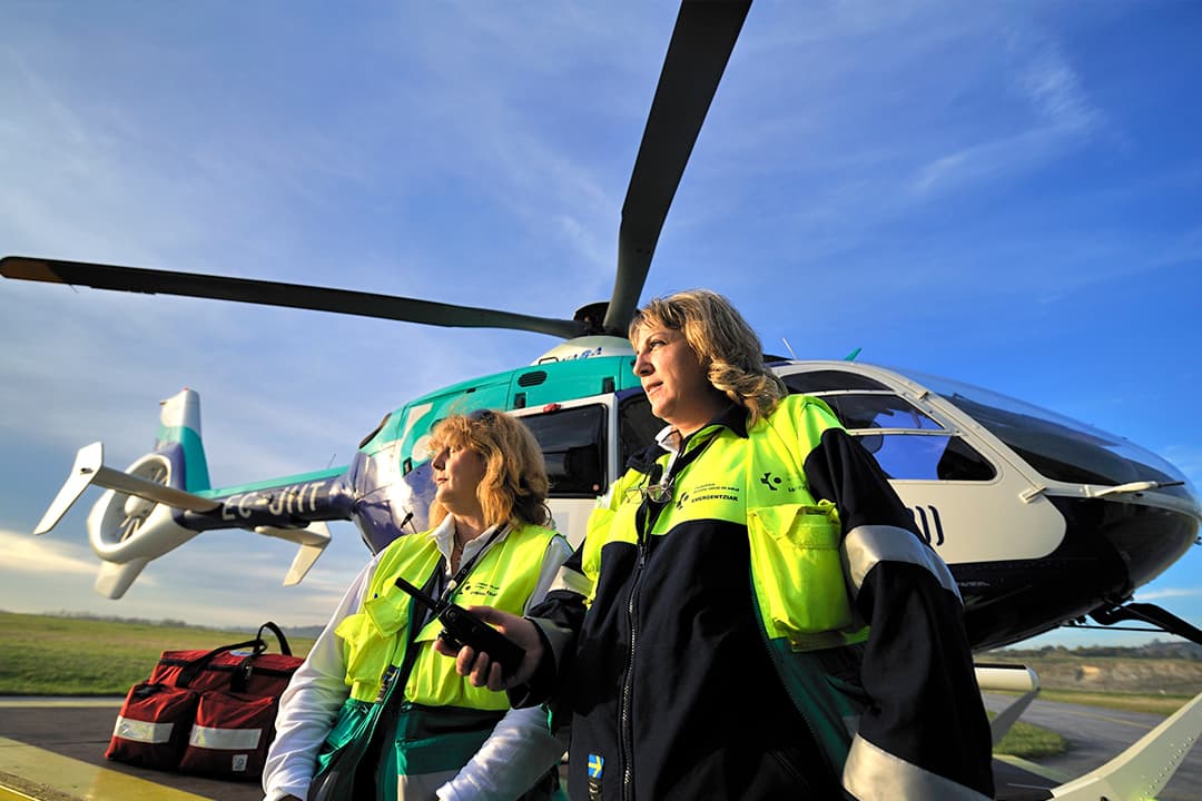 Helicoptero Osakidetza