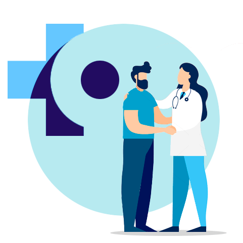 Ilustración servicios sanitarios