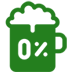 Imagen icono cerveza sin alcohol