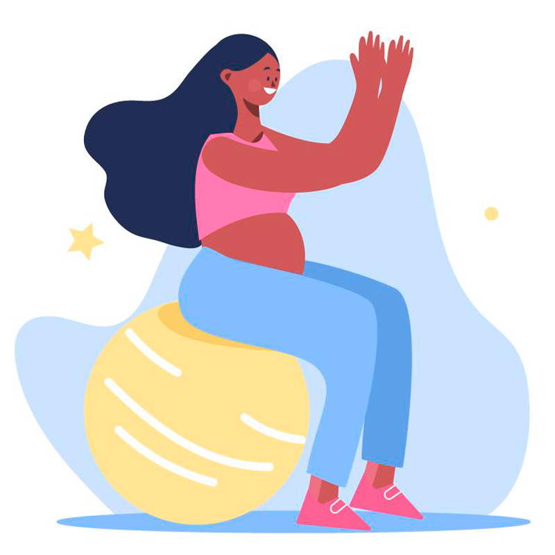 Mujer haciendo ejercicio
