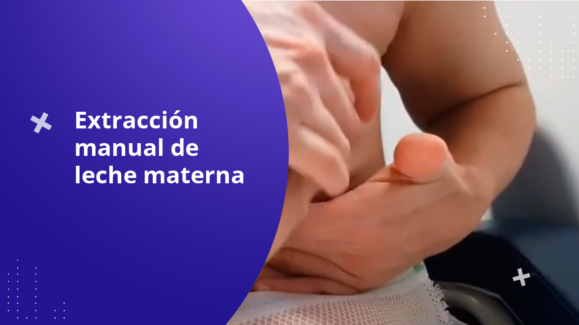 Extraccion manual de leche materna