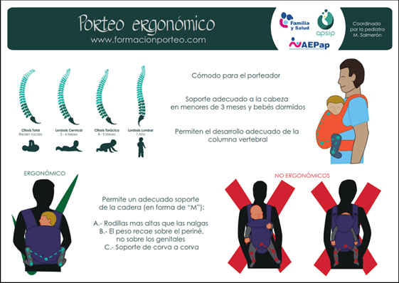 Porteo ergon&oacute;mico