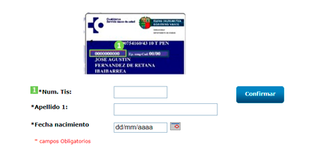 Imagen pantalla alicacion. Identificarse