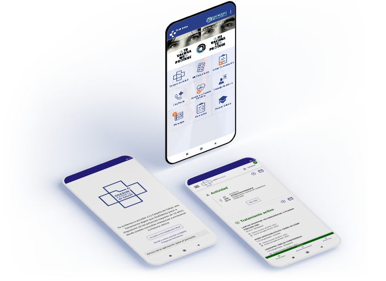 Pantalla apliaci&oacute;n movil