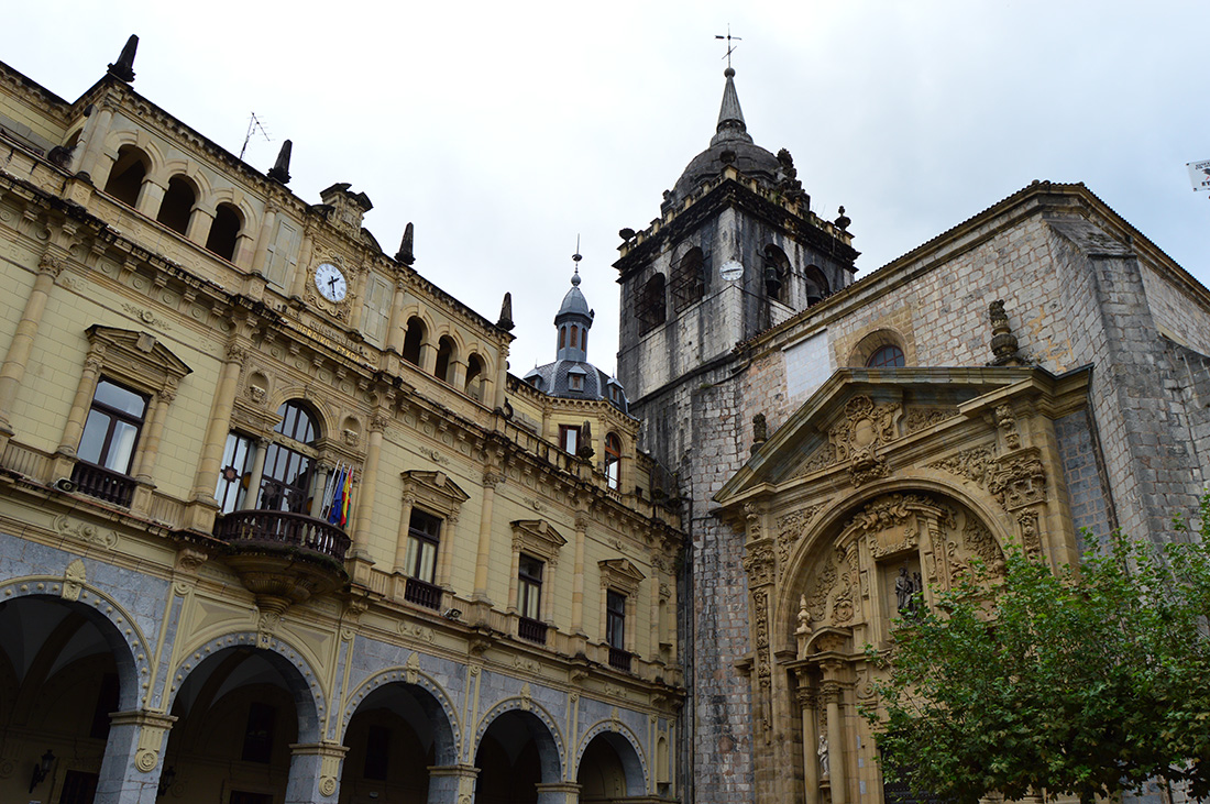 Hernaniko hirigune historikoaren multzoa