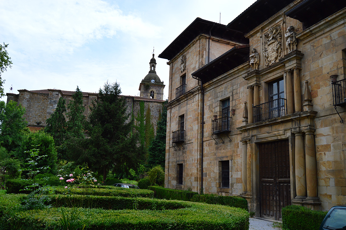 Conjunto del Palacio de Lazkao y conventos