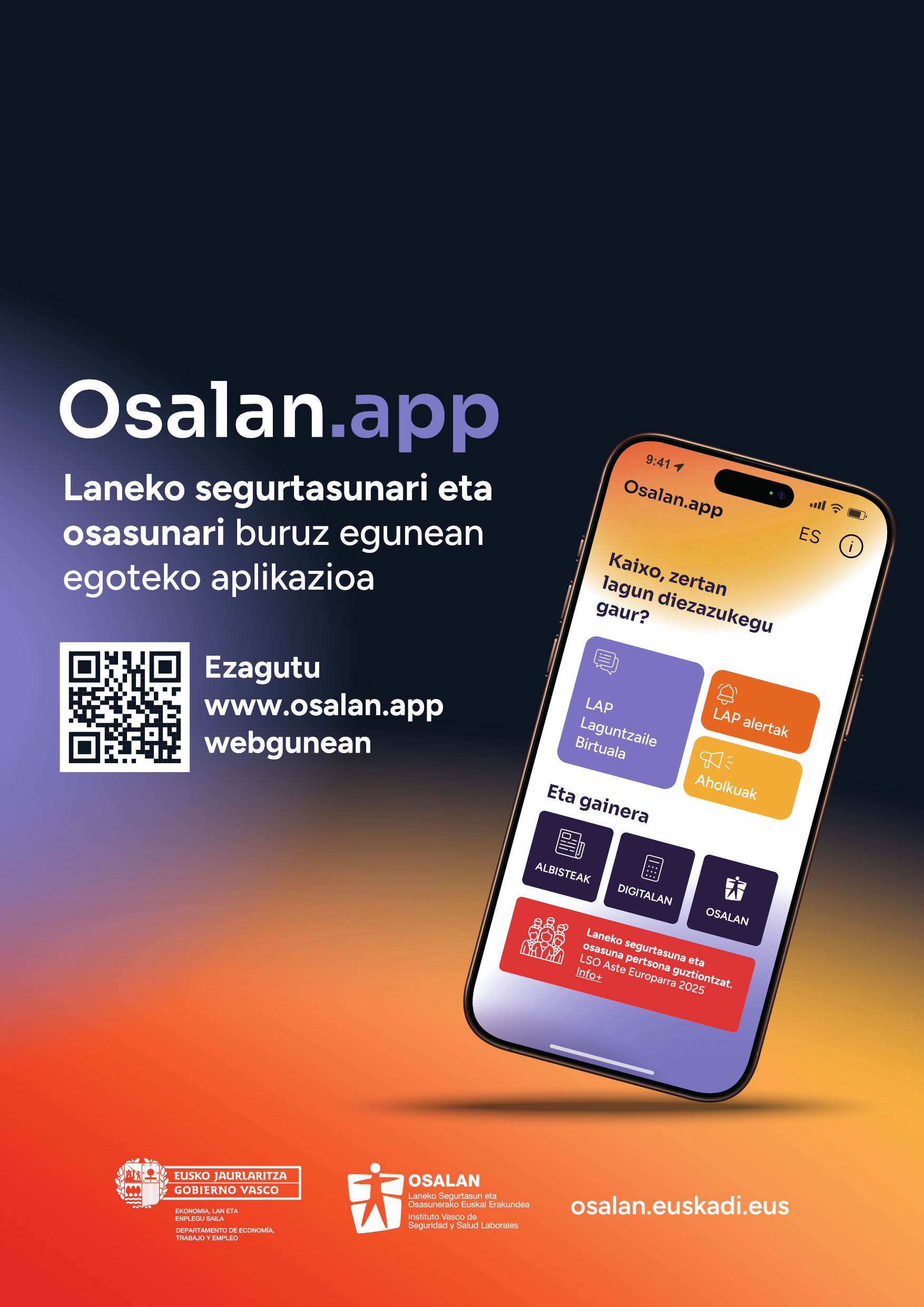 Osalan 2025ko urriko kanpainaren irudia