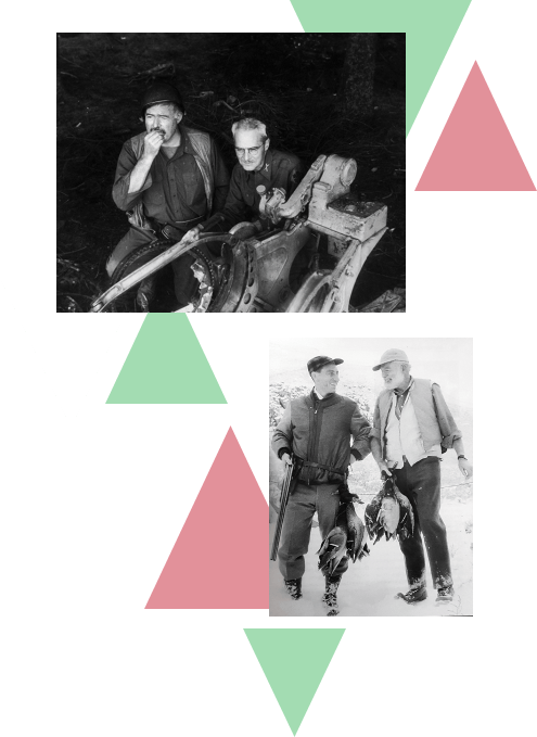 Hemingway y Robert Capa