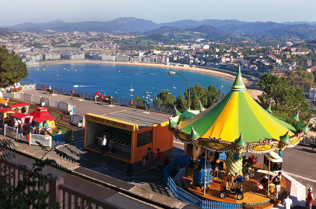 Profiter d'un parc d'attractions vintage