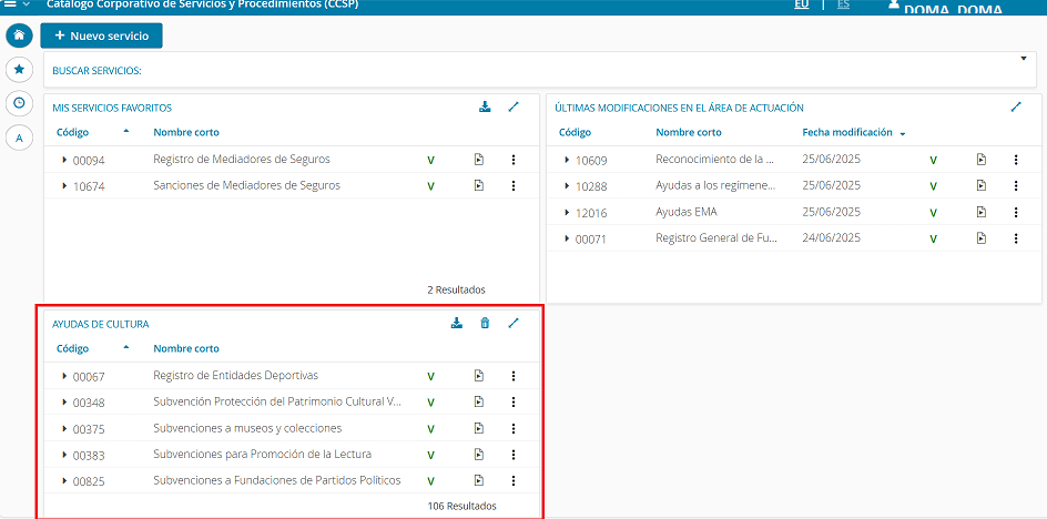 Ubicaci&oacute;n nuevo panel