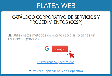 Acceso con Google