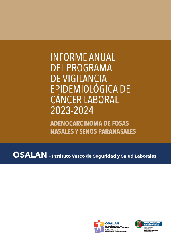 Informe anual del programa de vigilancia epidemiol&oacute;gica de c&aacute;ncer laboral 2023-2024