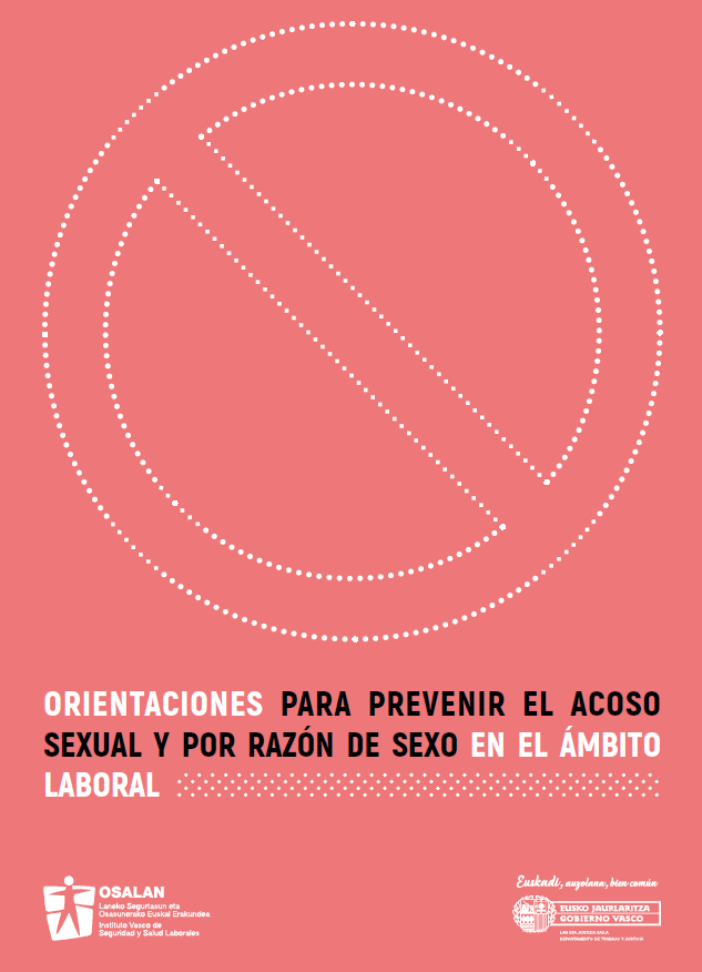 Orientaciones para prevenir el acoso sexual y por raz&oacute;n de sexo en el &aacute;mbito laboral