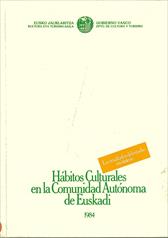 Euskadi, hábitos culturales: 1984
