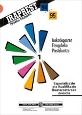 Iraprest 94-95 : cursos de especialización...