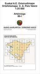 Ortofotmapa 1:25000. 86-I, Artziniega