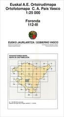 Ortofotomapa 1:25000. 112-III, Foronda