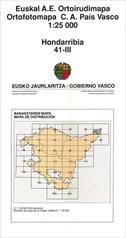 Ortofotomapa 1:25000. 41-III, Hondarribia