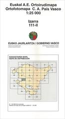Ortofotomapa 1:25000. 111-II, Izarra