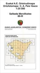 Ortofotom 1:25000. 86-III, Salbada Mendikatea