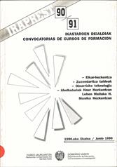 Iraprest 90-91 : cursos de form. : junio 1990