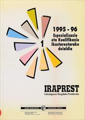 Iraprest 95-96 : cursos de especialización y 