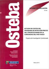 Estudio de costes del programa de detecci�n 