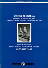 Industria alorreko politika: 1992ko txostena