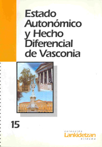 Estado Auton�mico y hecho diferencial de Vasconia