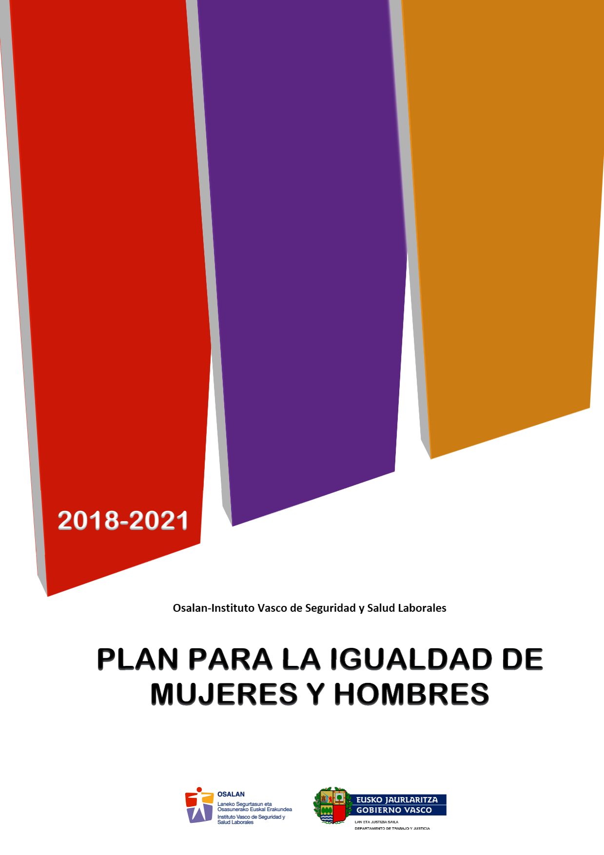 Osalanen Emakumeen eta Gizonen Berdintasunerako I Plana 2018-2021
