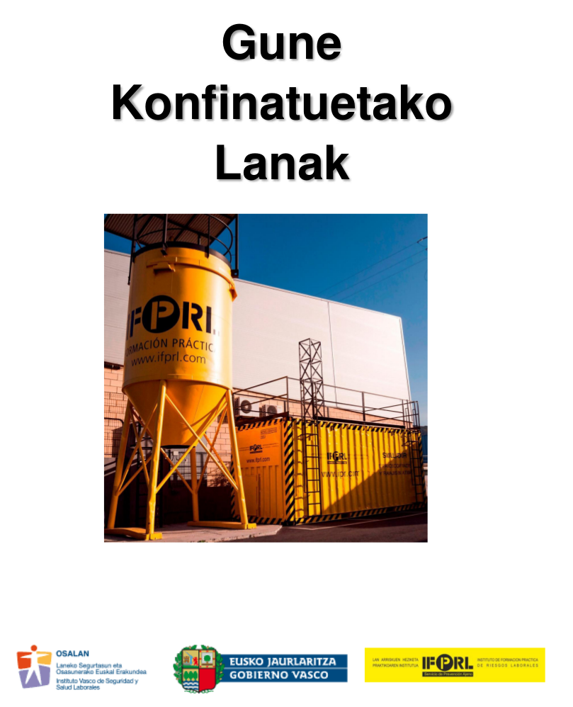 Gune konfinatuetako lanak