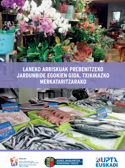 Laneko arriskuak prebenitzeko jardunbide egokien gida, txikikazko merkataritzako