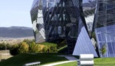 Uno de los edificios del Parque