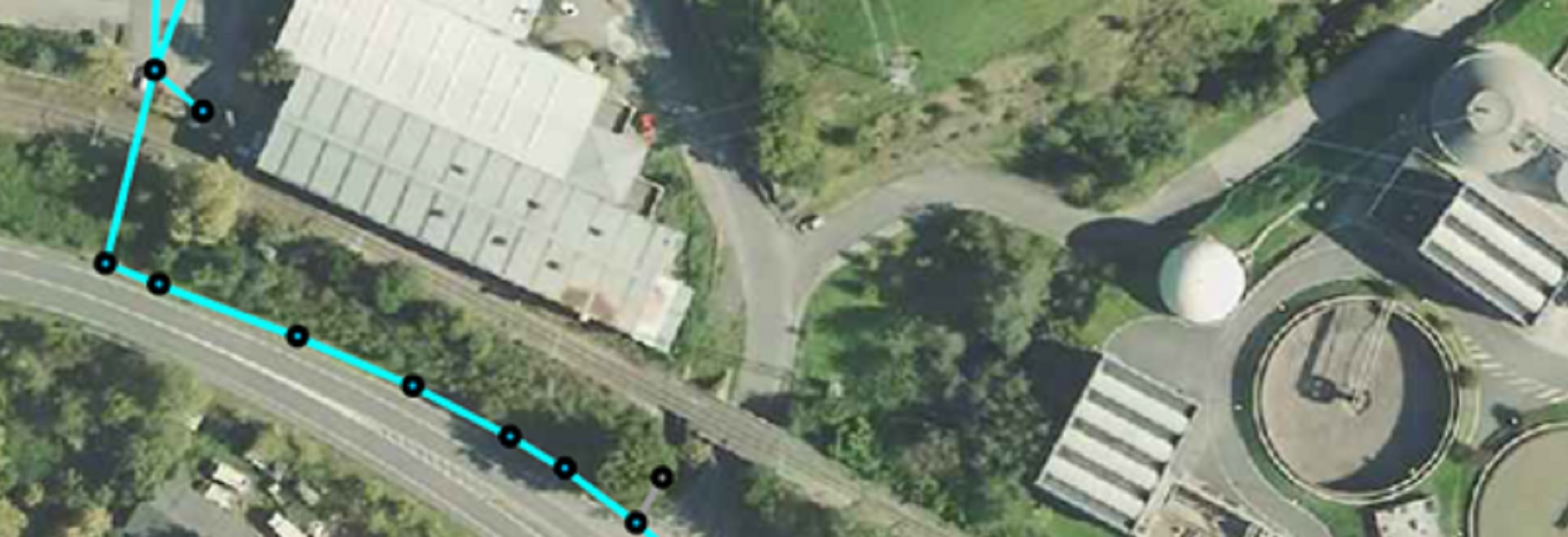 Trazado colector Arriaga