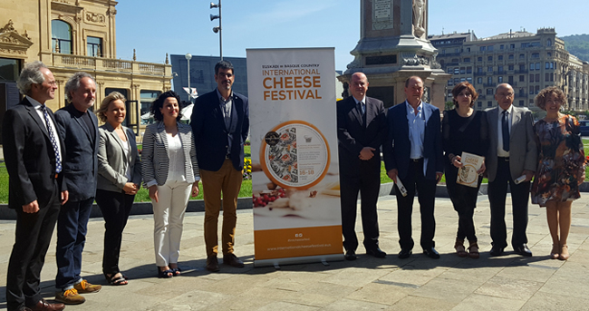 Euskadi-Basque Country International Cheese Festival-aren aurkezpena