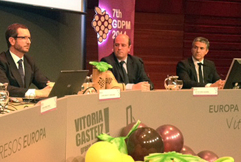 Kongresuaren inaugurazioa Bittor Oroz, Josu Ezkurdia, Javier Maroto eta Borja Monjerekin