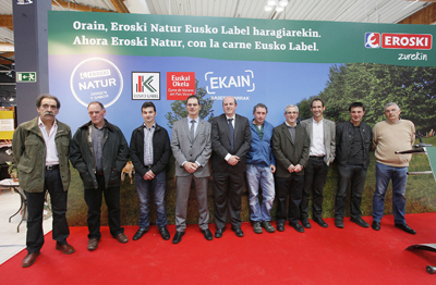 Eroski Natur Euskal Okela Ekain haragiaren aurkezpena