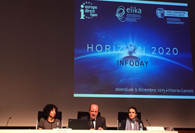 Bittor Oroz ha inaugurado el infoday Horizon 2020