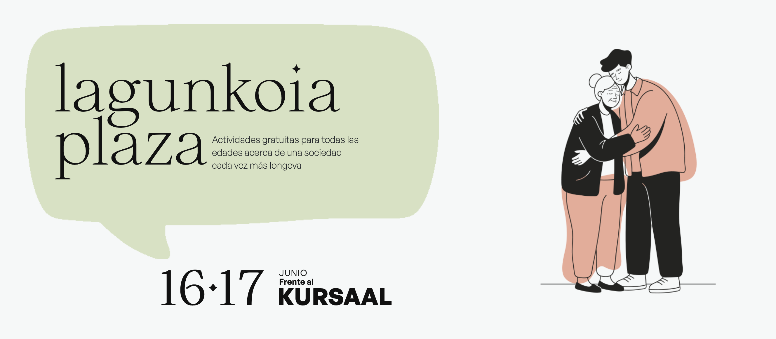 Lagunkoia Plaza: adin guztientzako topagune irekia Donostiako Kursaalaren aurrean