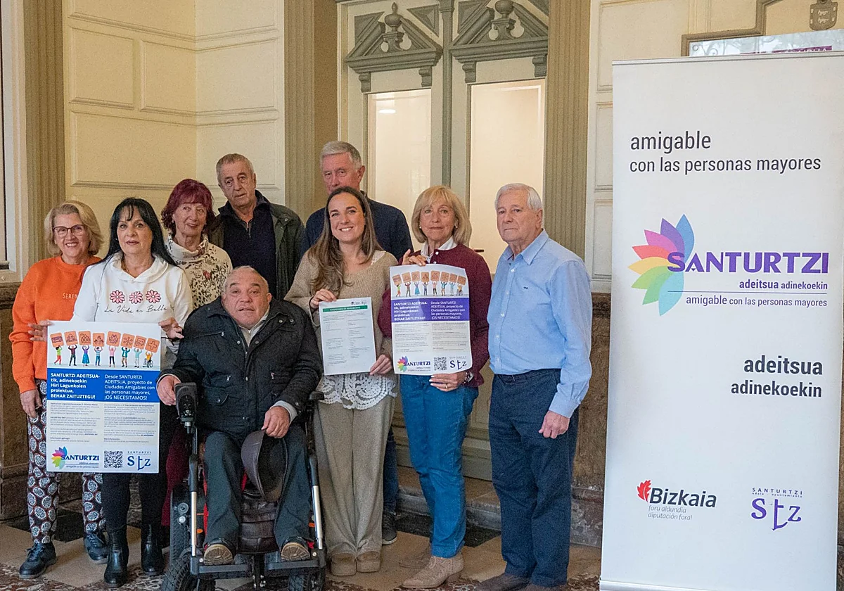 Santurtzi invita a las personas mayores a participar en la construcci&oacute;n de un municipio m&aacute;s amigable
