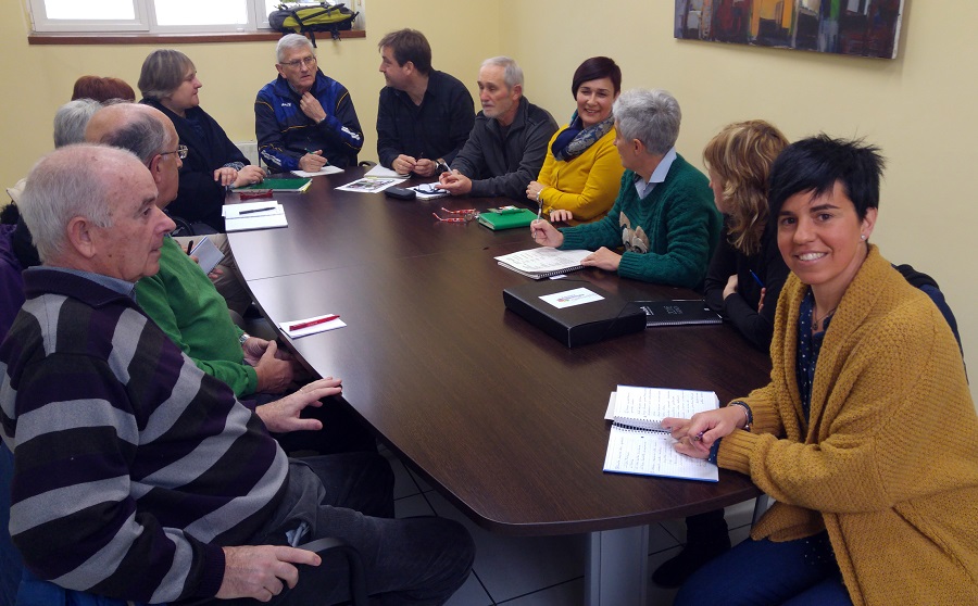ENTREVISTA A LA CONCEJALA DE LA TERCERA EDAD DE ZARAUTZ, MIREN LETAMENDIA, PARA EUSKADI LAGUNKOIA