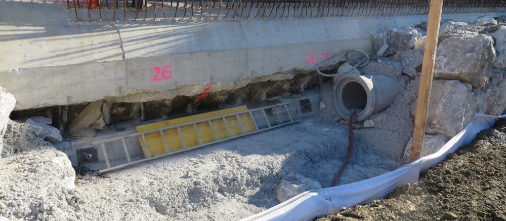 Obras colector Villabona